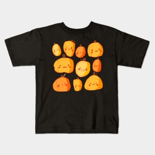 Pumpkin illustration pattern Kids T-Shirt